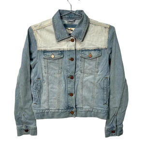 Marine Layer Light Wash Denim Jacket Small